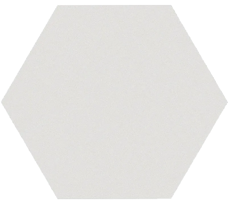Hexa White, 23 × 27 cm
